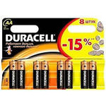   Duracell Basic, AA, LR6-8BL, 1.5, , 8 . Duracell 475473