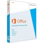 Microsoft Office 2013 home and business, 32/64 bit, russian DVD (T5D-01763)