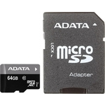 MicroSD Card 64Gb A-Data +  AUSDX64GUICL10-RA1