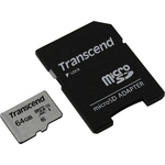 microSD 64Gb Transcend TS64GUSD300S-A
