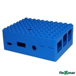 RA184    ACD Blue ABS Plastic Building Block case for Raspberry Pi 3 RA184