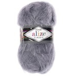 "Mohair classic" 25% , 24% , 51%  200/100 (87 -) Alize 497210