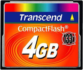 Compact Flash 4Gb Transcend 133x