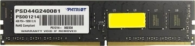 DDR4 4gb (pc-19200) Patriot PSD44G240081