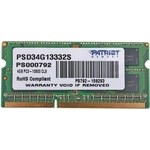 SODIMM DDR3 4gb 1333Mhz Patriot PSD34G13332S