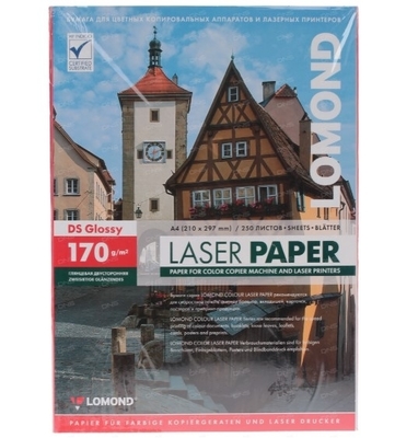 Lomond Glossy DS Colour Laser Paper A4 170/
