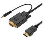 HDMI - VGA / mini jack 3.5 mm (A-HDMI-VGA-03-6)